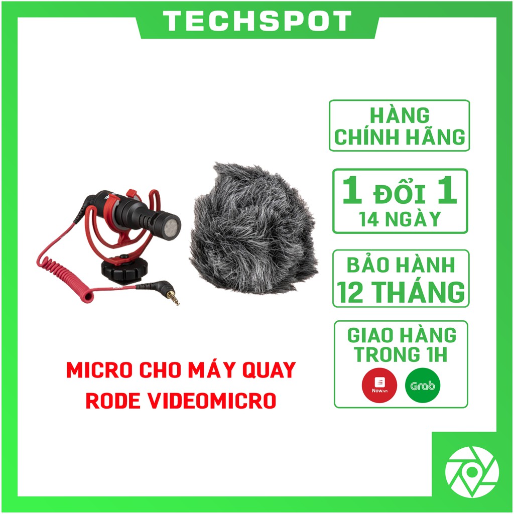 Mic thu âm Rode VideoMicro | Chính hãng