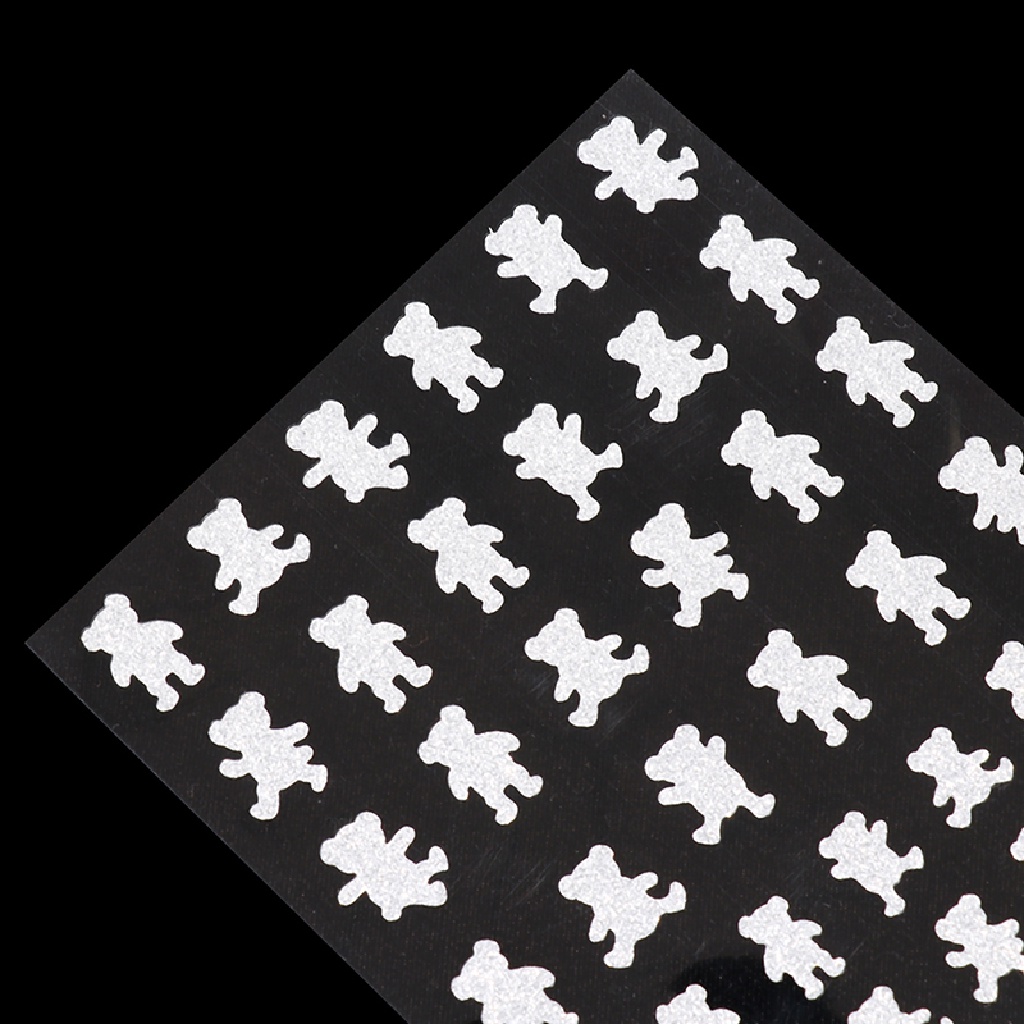 [[UVIG]] Nail broken diamond glitter powder sticker new love bear star awn Butterfly [Hot Sell]