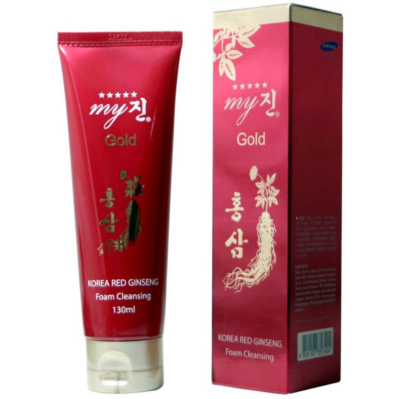 SỮA RỬA MẶT TRẮNG DA LÀM MỜ VẾT THÂM SÂM ĐỎ MY GOLD GINGSENG | BigBuy360 - bigbuy360.vn