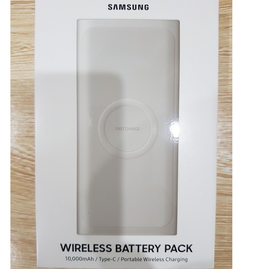 Pin Dự Phòng Kiêm Sạc Không Dây Samsung WIRELESS CHARGER EB-U1200 10.000mah Chính Hãng