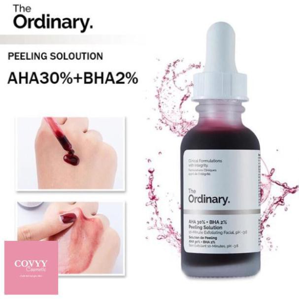 ✅ (HÀNG CHUẨN AUTHENTIC) Tẩy tế bào chết tái tạo da AHA 30% + BHA 2% The Ordinary