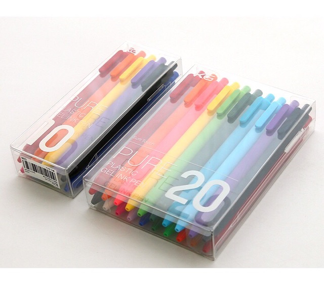 Bút Gel Xiaomi Kaco pure Green- Bộ 10 cây & Bộ 20 cây