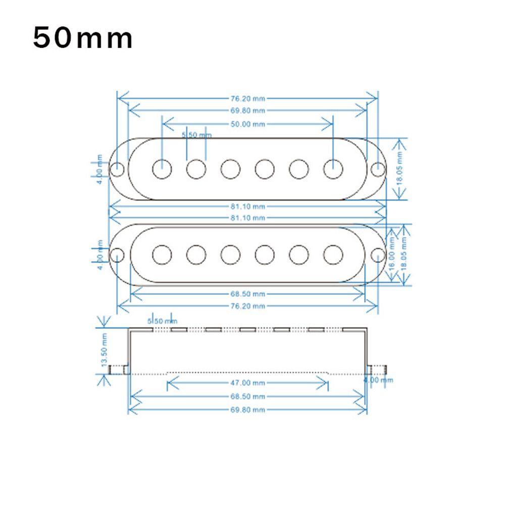 Bộ Vỏ Bảo Vệ Đầu Chuyển Đổi Pickup Cho Đàn Guitar