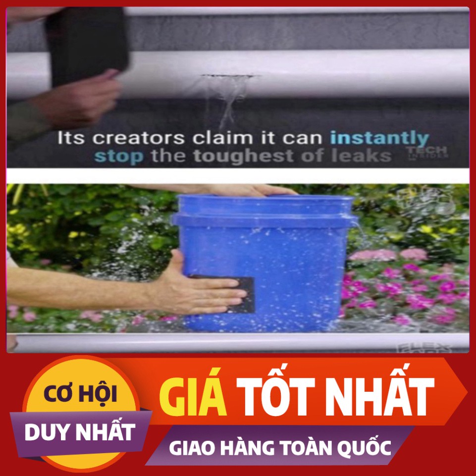 (FREE SHIP + FREE SHIP ☘️Miếng Vá Chống Nước Siêu Dính Flex Tape giá tốt chỉ có ở tiện ích shop GIÁ TỐT CHỈ CÓ TẠI TIỆN 