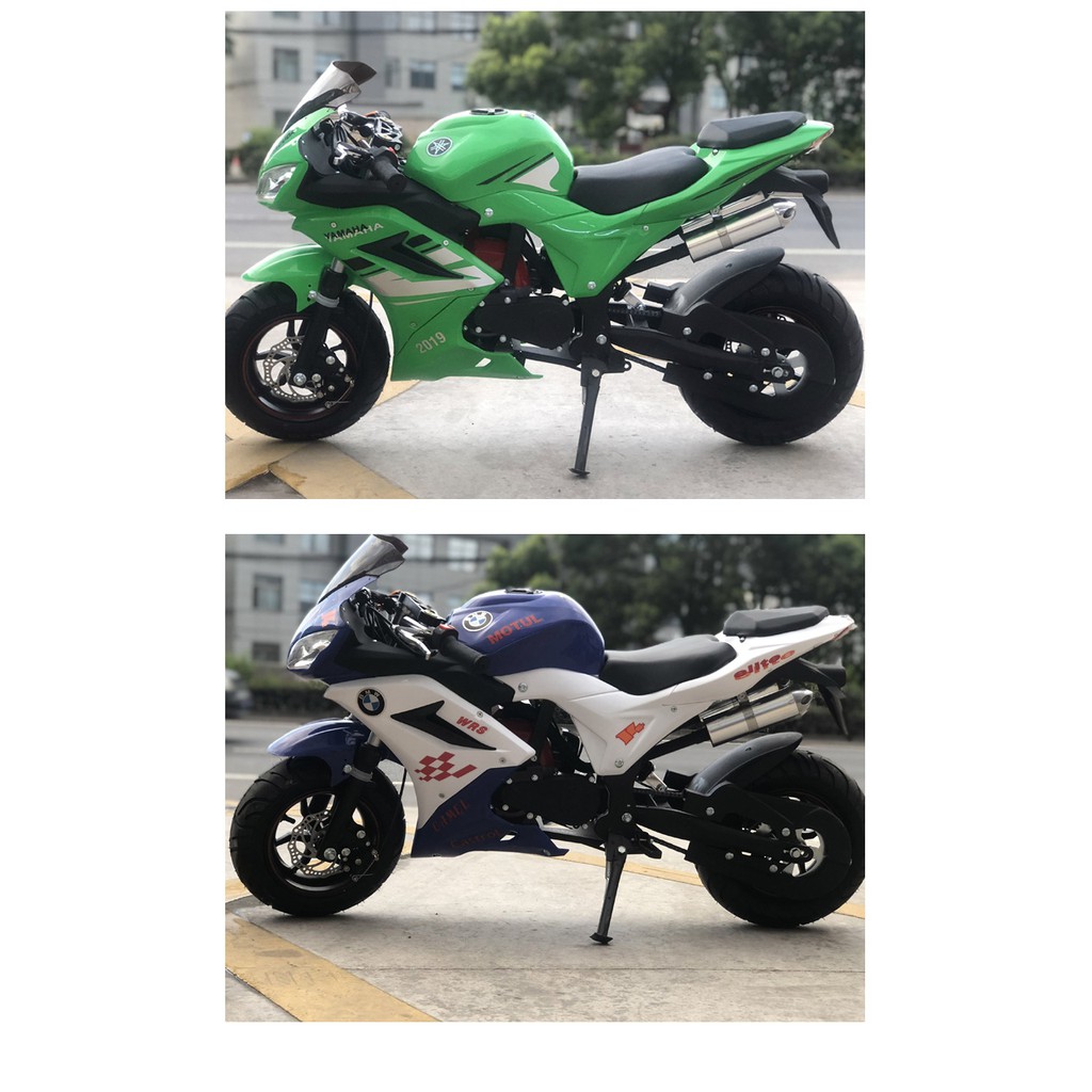 MOTO MINI R15 NHẬP KHẨU CHÂU ÂU | XE RUỒI MINI R15 | XĂNG PHA NHỚT | PHIÊN BẢN CÓ ĐỀ+ĐÈN+GIẢM SÓC TRƯỚC SAU