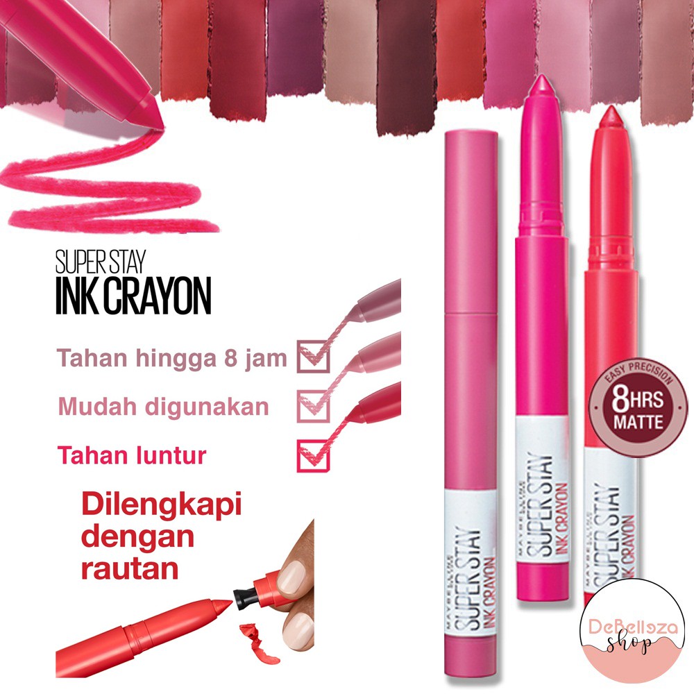 (hàng Mới Về) Son Môi Maybelline Lên Màu Đẹp