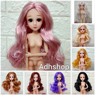 Búp Bê BJD 1/5 – 36cm 💖 Cơ Thể 21 Khớp Tóc Dài và Dày (tặng kèm giày)