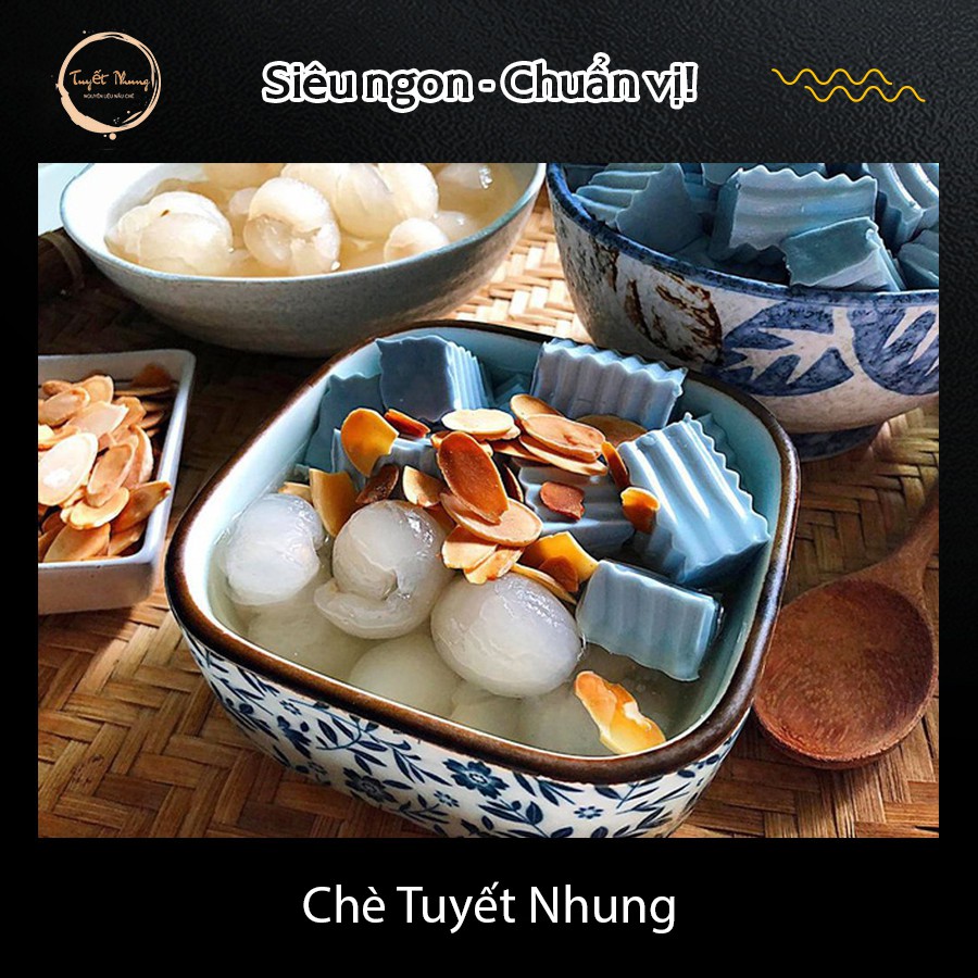 [Now Ship] Chè Khúc Bạch Tự Nấu (Set Nhỏ 5 Chén) - Tặng Kèm Công Thức - TUYẾT NHUNG