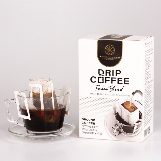 Cà phê Trung Nguyên Legend Fusion Blend phin giấy