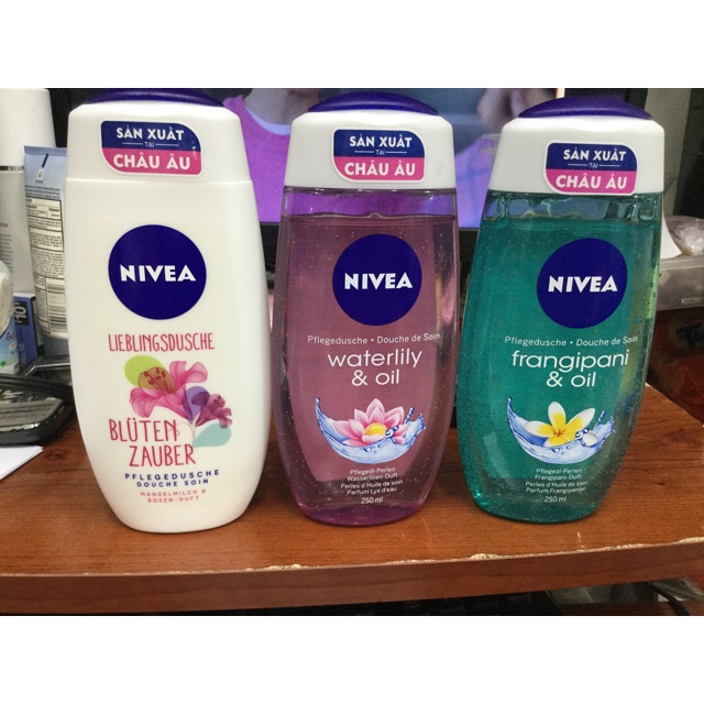 Sữa tắm dưỡng da hương hoa Nivea - 250ml