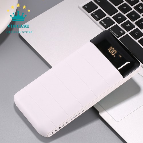 ⚡Pin Khủng⚡ Sạc Dự Phòng WK-WP 026 Dung Lượng 20.000 Mah Sạc Siêu Nhanh,Sạc 1 Lúc 2 Thiết Bị,Bảo Hành 12 Tháng-Vincase