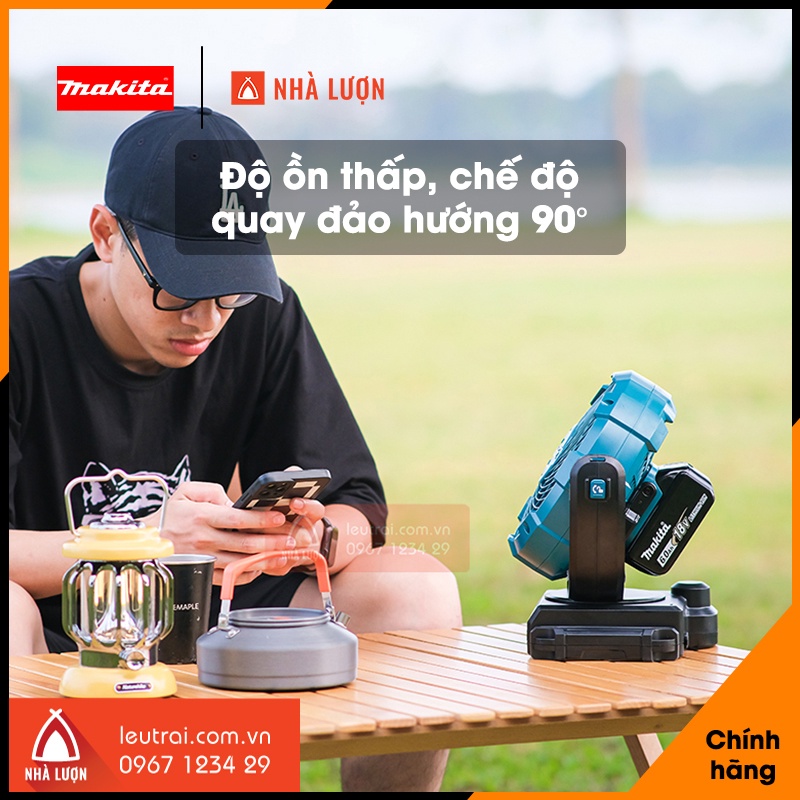 Quạt di động dùng pin Makita DCF102Z