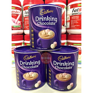 Bột SOCOLA Cadbury Drinking Chocolate 400g Úc