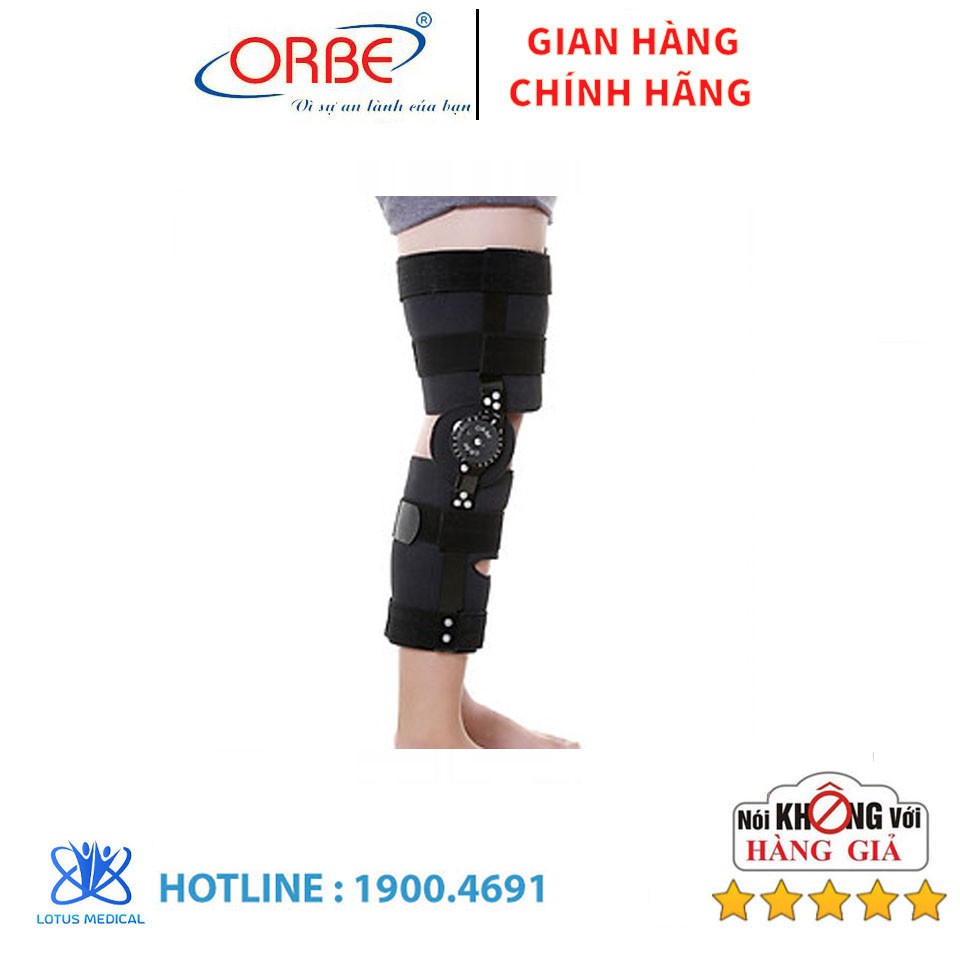 Nẹp gối chức năng ORBE - Nẹp gối ORBE hỗ trợ cố định vùng quanh khớp gối