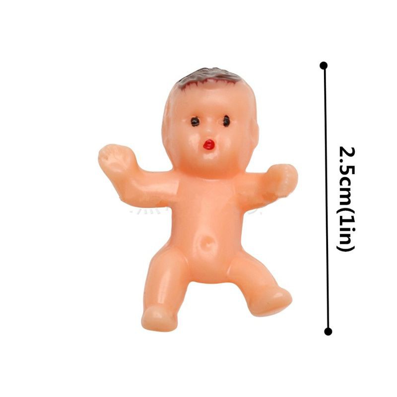 100 mô hình em nhựa ngựa 1Inch dùng trong búp bê