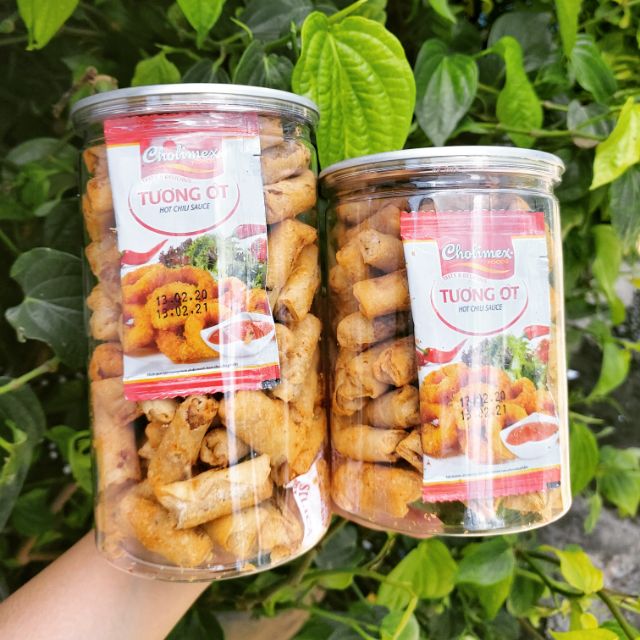 Chả giò tôm mini sấy giòn cay