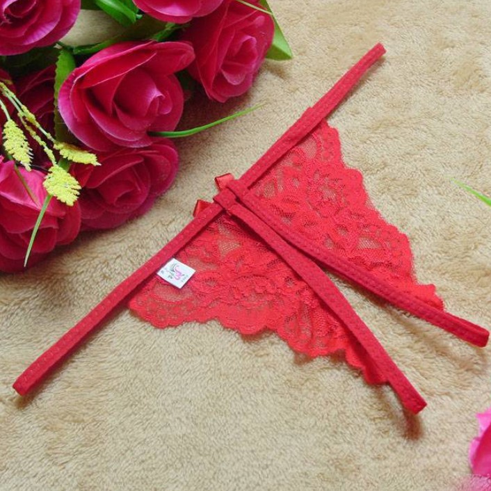 Quần lót ren 2 dây lọt khe siêu sexy