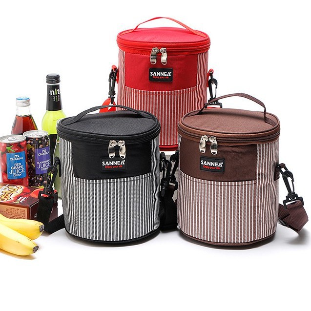 [Tặng 2 Đá 3 Sóng] Túi giữ nhiệt sọc dọc văn phòng kiểu dáng chất lượng đẹp | BigBuy360 - bigbuy360.vn