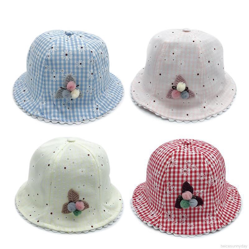 Mũ bucket in hoa dễ thương cho bé