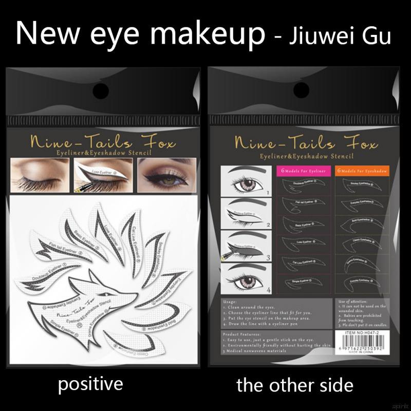 Khuôn tán phấn mắt và kẻ mắt độc đáo tiện dụng