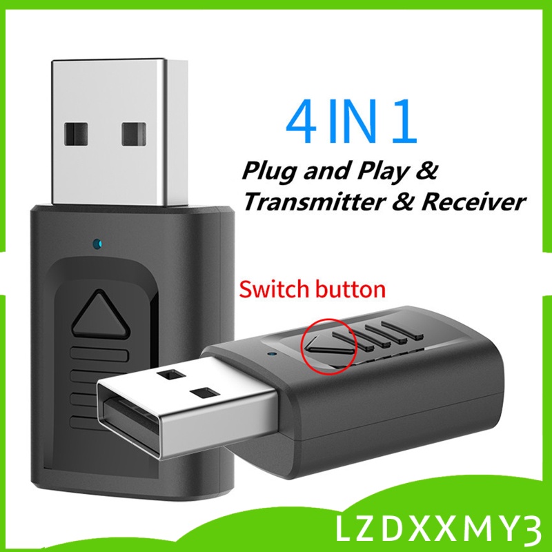 Bộ Thu Phát Tín Hiệu Bluetooth 5.0 Không Dây Cho Xe Hơi / Tv | BigBuy360 - bigbuy360.vn