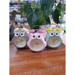 Đồng hồ báo thức mini để bàn hình chú cú siêu xinh 😍😍😍