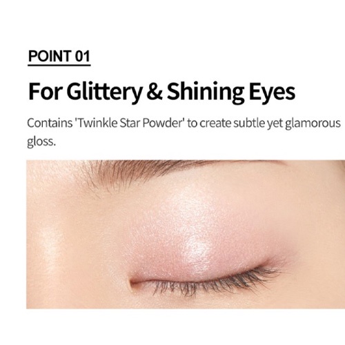 [Hàng mới về] Thỏi phấn mắt màu nhũ lấp lánh Etude House 1.4g