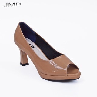 JMP - Giày Cao Gót Hở Mũi Da Mềm 7CM - CH19