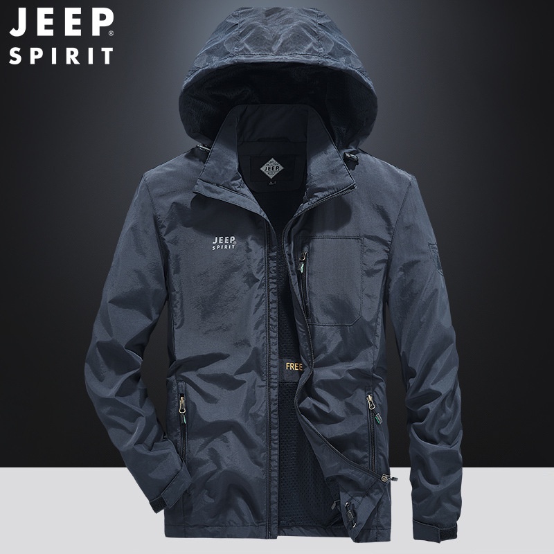 Jeep Áo Khoác Thể Thao Chống Thấm Nước Thời Trang Mùa Thu Dành Cho Nam