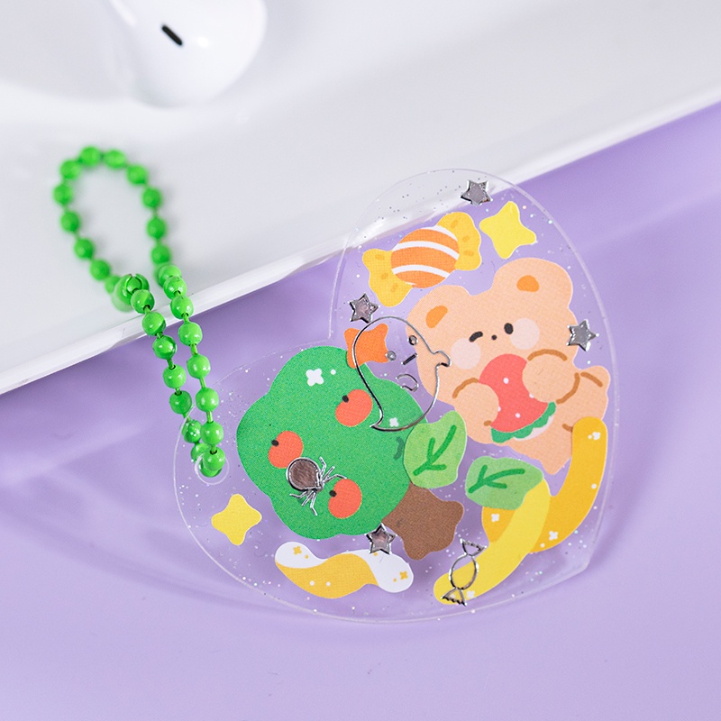 Ông giấy 2 miếng / gói 6 kiểu dán nhân vật hoạt hình tài khoản tay cắt dán tài liệu cơ bản nhãn dán trang trí sáng tạo Qicai series thế giới nhỏ
