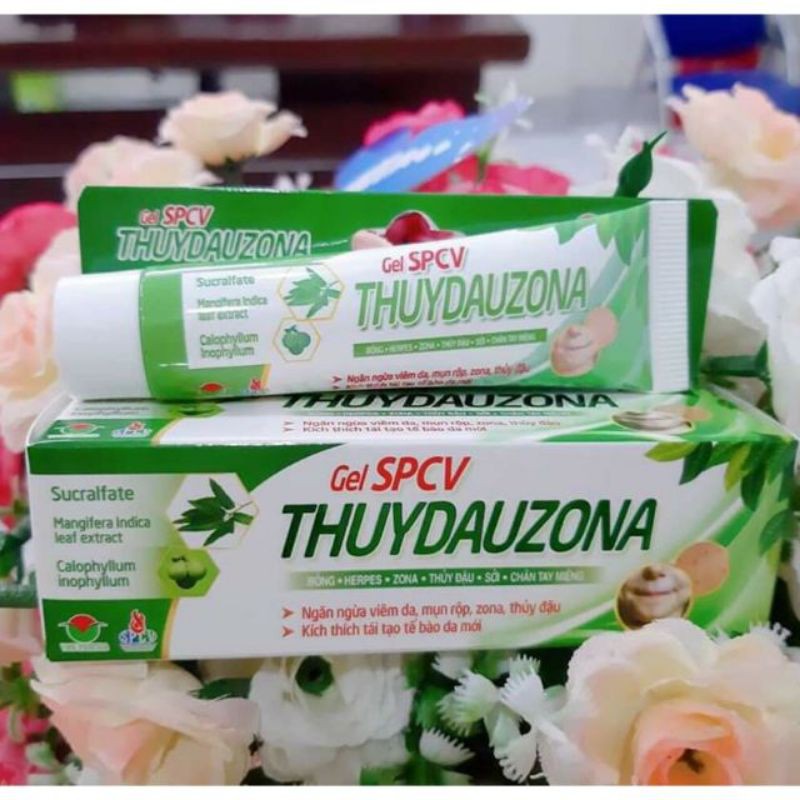 ✅GEL SPCV THUYDAUZONA✅ ngăn ngừa viêm da, mụn rộp, zona, thủy đậu, tay chân miệng