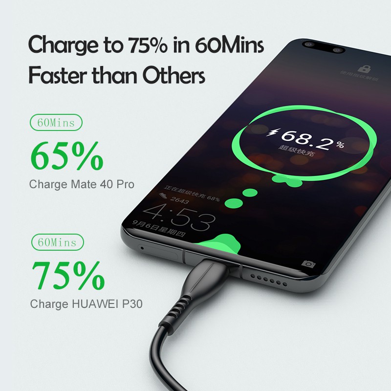 Cáp Sạc Nhanh Awei Cl-115 Type-C Và Micro Usb 2.4a