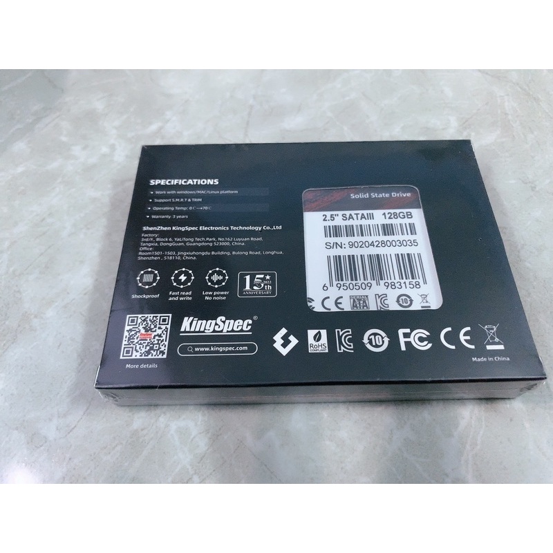 SSD KingSpec Glowy giá tốt nhất mới 100% bh 3 năm