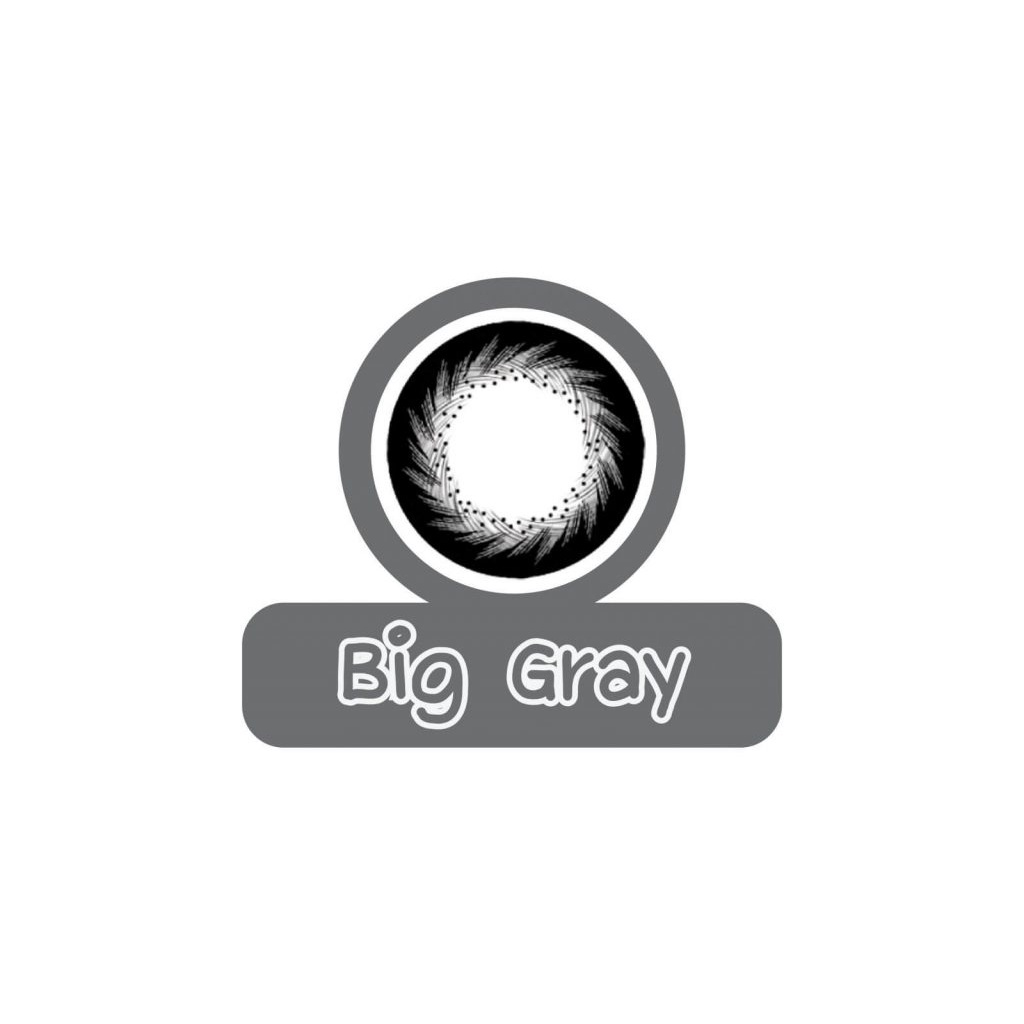 Kính áp tròng màu Maxim Colors Big Gray Hàn Quốc có độ (0.00 - 9.00)