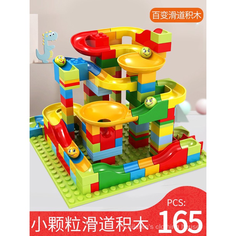 Bộ Đồ Chơi Lắp Ráp Lego Cỡ Lớn Và Nhỏ Kích Thích Trí Não Cho Bé 3-4 Tuổi Old6Seriesshannfx