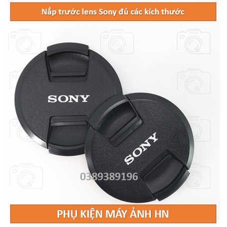 Nắp đậy ống kính Sony hoặc cáp trước lens Sony 40.5mm/49mm/52mm/55mm/62mm/67mm/72mm/77mm/82mm