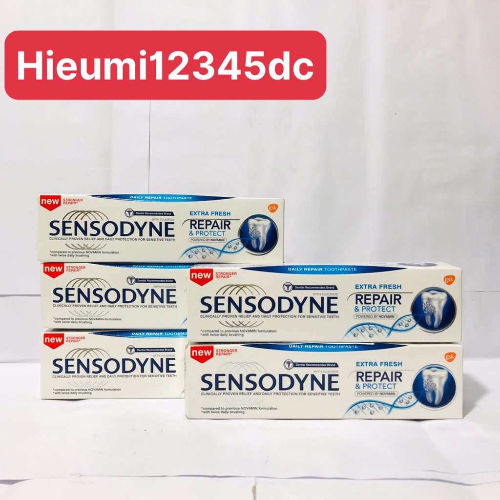 Kem Đánh Răng Sensodyne Repair &amp; Protect Extra Fresh 100g