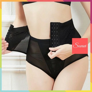 Quần lót gen nịt bụng cao cấp có móc cài - giảm mỡ, giảm eo QG006