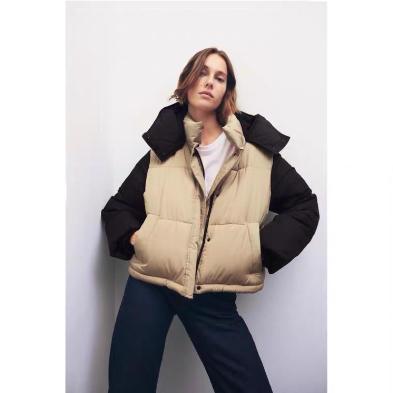 ÁO PHAO BE PHA ĐEN ZARA AUTHENTIC TUỒN STORE