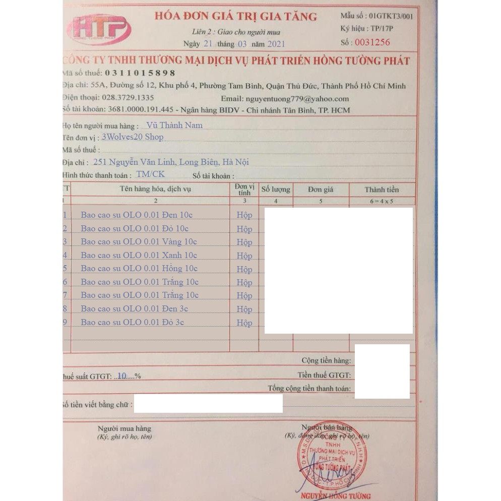 Bao cao su siêu mỏng 001 OLO đen hương vani với 5% benzocain kéo dài thời gian hộp 10c bcs #8