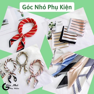 100 mẫu khăn lụa vuông quàng cổ 70*70cm - khăn bandana lụa phần 2