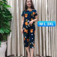 Bộ lanh lụa mặc nhà_bộ lanh ngố