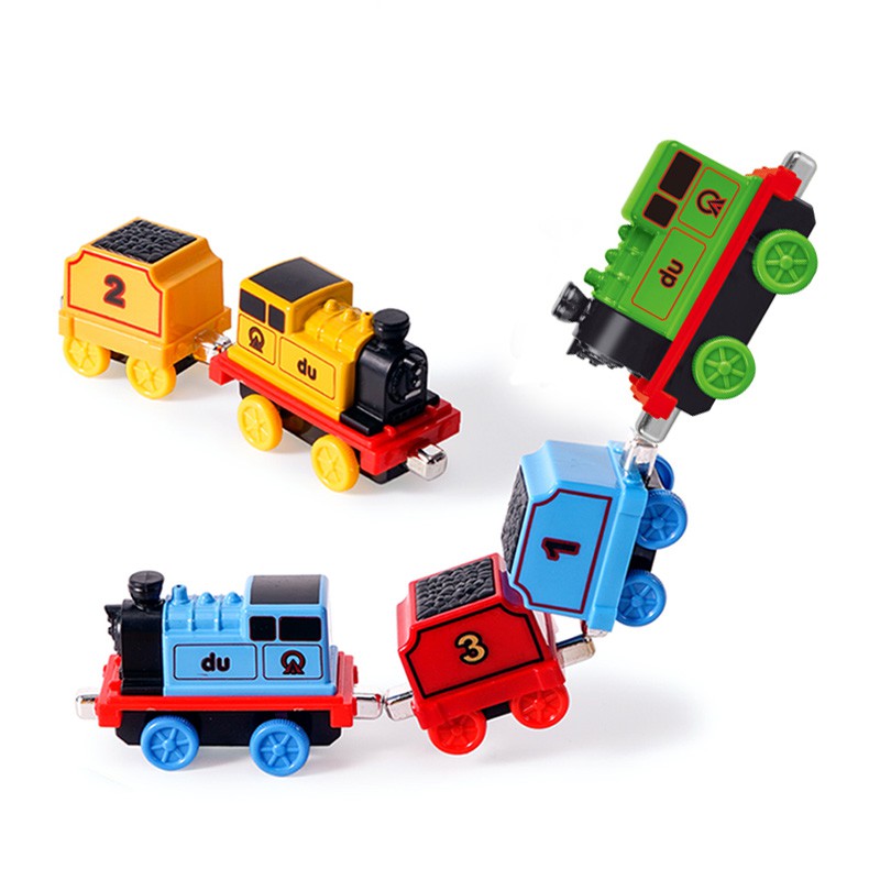 Xe lửa đồ chơi HDY điện tử họa tiết Thomas And Friends cho bé