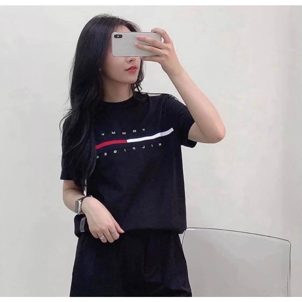 Áo thun TOMMY HILFIGER ESSENTIAL FLAG LOGO T-SHIRT