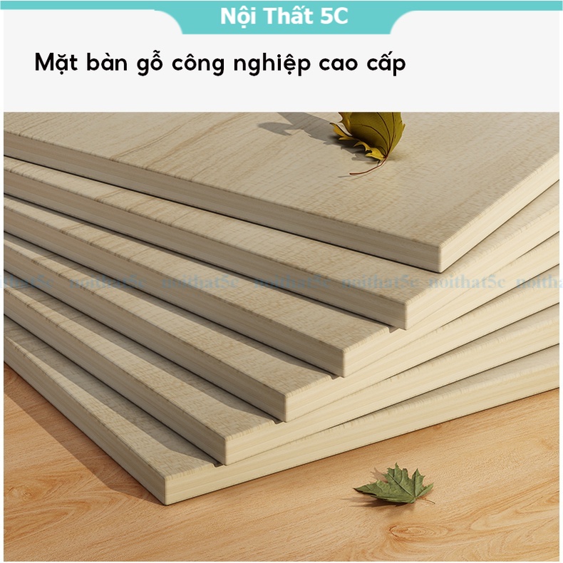 Bàn học 2in1 liền kệ sách thông minh tiện dụng, bàn học khung sắt sơn tĩnh điện 2 lớp chắc chắn chống gỉ bền bỉ