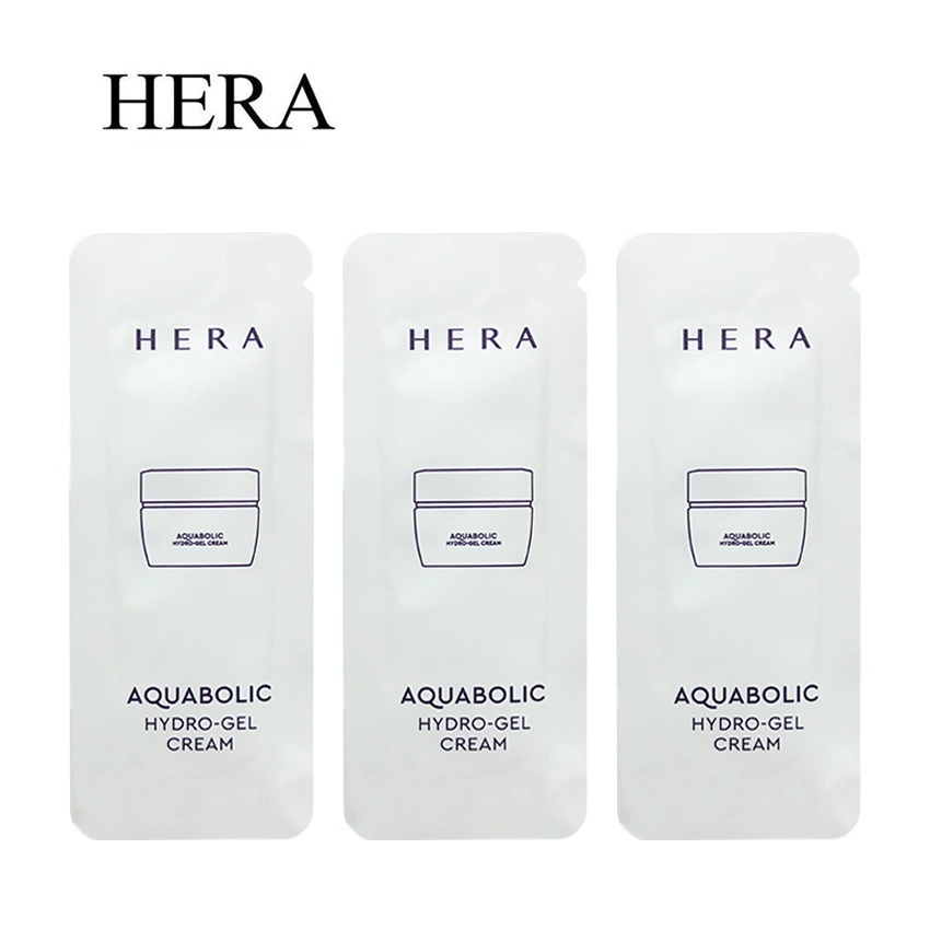 [12 - 30 gói] Kem dưỡng trắng sáng da Hera Aquabolic Hydro-Whip Cream 1ml/gói | BigBuy360 - bigbuy360.vn