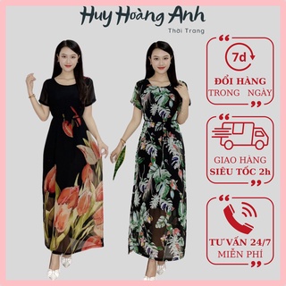 Đầm Trung Niên Sang Trọng Cao Cấp Đẹp,Váy Nữ Cho Mẹ Lụa Dự Tiệc Công Sở MX31