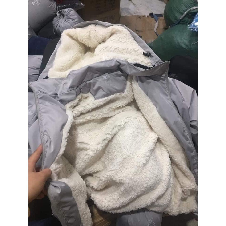 Áo Khoác Gió Lót Lông Cừu Siêu Ấm, Hàng Uni Xuất Nhật Cao Cấp Nam Nữ Đều Mặc Được. Bao Chất Bao Giá - RẺ HƠN HOÀN TIỀN | BigBuy360 - bigbuy360.vn