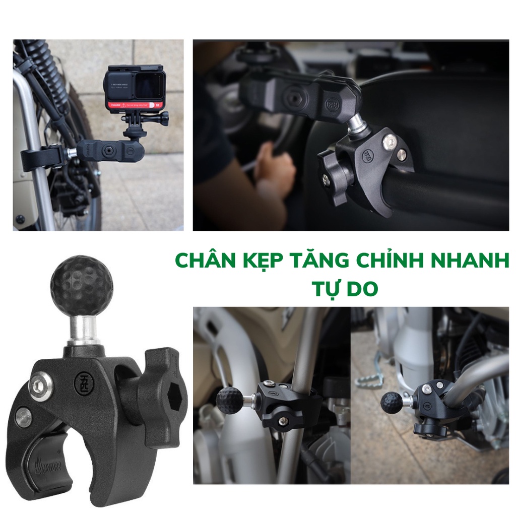Chân kẹp tăng chỉnh nhanh tự do OSOPRO chính hãng (17-37mm)