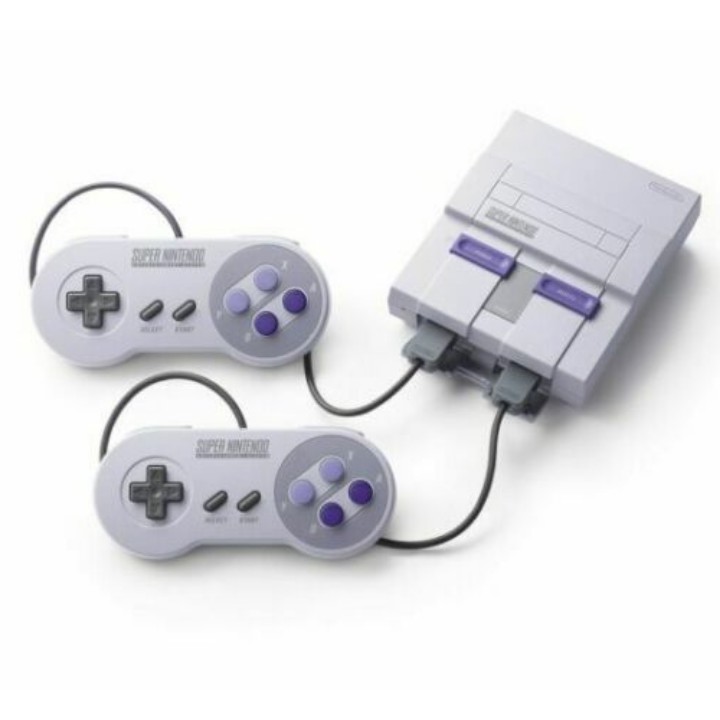 MÁY CHƠI GAME Nintendo SNES 16-BIT - Bản HDMI, Super Nintendo , tay cầm game , máy chơi game , ps4 , bảo hành 1 năm